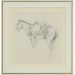 George Denholm Armour (1864-1949) Pack donkey; Study of two lions Two, the former pencil, the latter