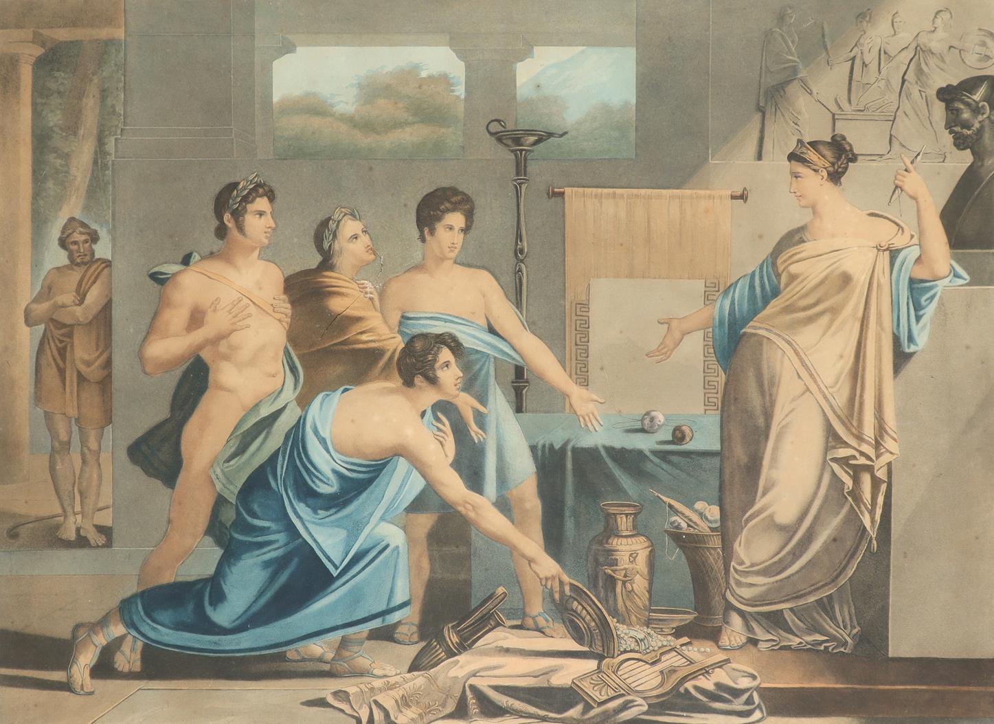 Philibert-Louis Debucourt (1755-1832) after Pierre Jιrτme Lordon (1779-1838) Ulysse se Prιserve - Image 4 of 12