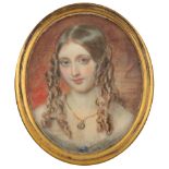 λEnglish School c. 1835 Portrait of Lady Frances Anne Emily Vane, later Frances Anne Spencer-