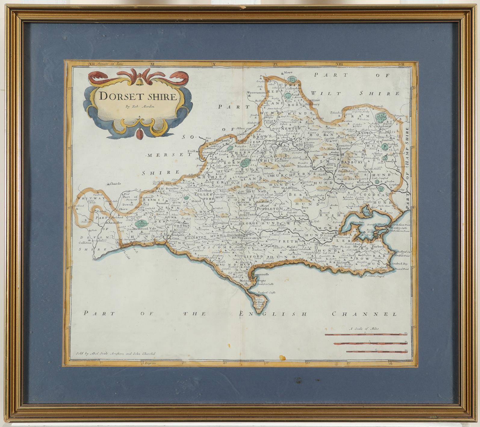 After Robert Morden Wiltshire; Dorsetshire; Somersetshire; Devonshire; Cornwall Five, each - Image 7 of 15