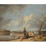William Collins RA (1788-1847) Cromer Sands Oil on panel 25 x 31.7cm; 9Ύ x 12½ Provenance: James