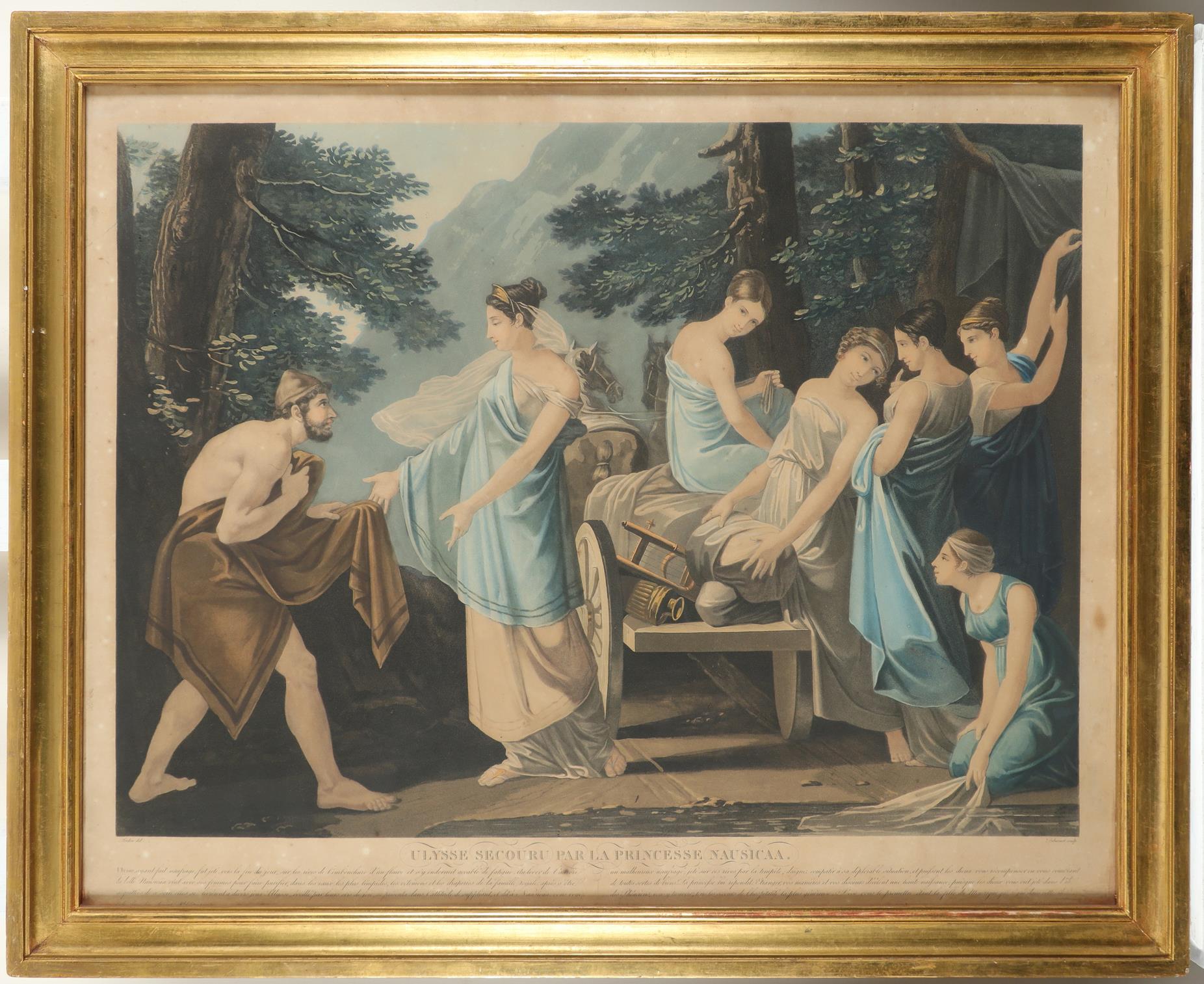 Philibert-Louis Debucourt (1755-1832) after Pierre Jιrτme Lordon (1779-1838) Ulysse se Prιserve - Image 6 of 12