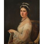 Louise Jopling (1843-1933) Portrait of the Hon. Mrs Eliot Yorke (nιe Annie de Rothschild) (1844-