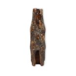 λAn Inuit zoomorphic needle case Old Bering Sea III, circa 200 - 500 AD walrus ivory, carved as