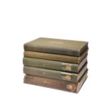 Five bound copies of the Smithsonian Annual Reports including 1897 - 98, Part 1; 1913 - 1914, Part