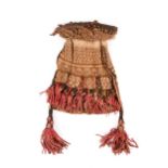 An Inca coca bag chuspas Peru, probably 15th / 16th century woven with an open neck and a body of