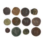 A quantity of Roman Imperial coins, including; Antoninus Pius, As, Rome, 154-5, rev. Britannia