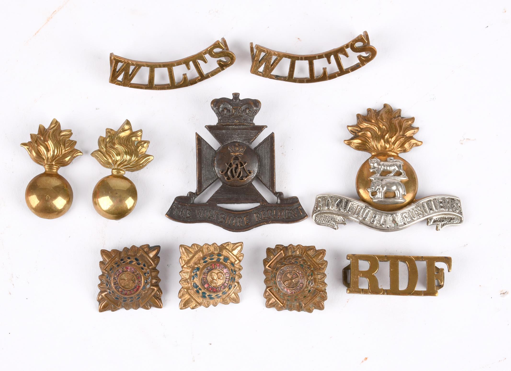 A collection comprising: four medals to Acting Corporal E. C. Beauchamp, Royal Dublin Fusiliers: - Image 5 of 6