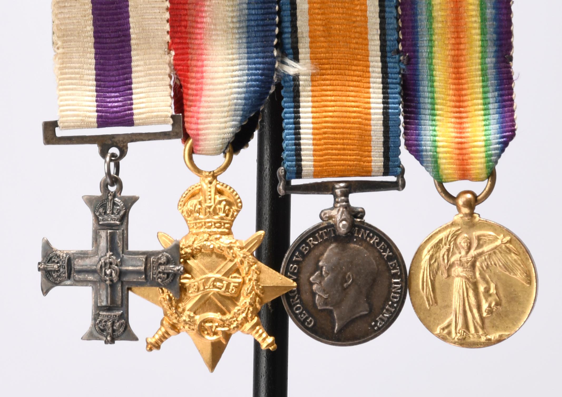 A collection comprising: four medals to Acting Corporal E. C. Beauchamp, Royal Dublin Fusiliers: - Image 3 of 6