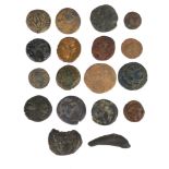 Coins of the ancient world, including; Hieron II (274-216 bc), head of Poseidon left, rev.