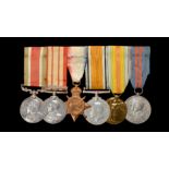 The rare Naval General Service Medal group of six medals to Captain Richard Lockington Birdwood,