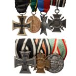Central Powers: Great War medals mounted as two groups, the first comprising Iron Cross 2nd Class,