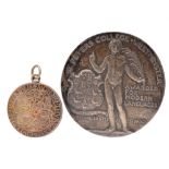 St Peter's College Westminster, a Goodenough Medal for Modern Languages, silver 78.5mm, a youth