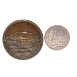 22nd (Cheshire) Regiment of Foot: medal for 14 years good conduct, silver, 35.6mm, George III