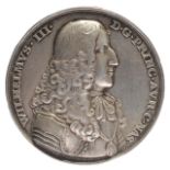 Netherlands: William of Orange appointed Stadtholder, Captain and Admiral-General 1672, a silver