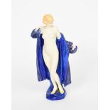 'The Bather' HN687 an early Art Deco Royal Doulton figure designed by Leslie Harradine, the maiden