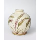 'Waving Corn' a large Moorcroft vase designed by William Moorcroft, ovoid with collar rim,
