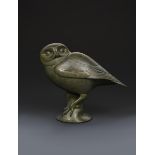 ‡ Geoffrey Dashwood (born 1947) Little Owl, 1989 a patinated bronze signed Dashwood, and A/C 16.5cm.