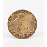 John Hull Grundy Artist Naturalist a Garrard silver-gilt medal, circular in fitted case, cast in low