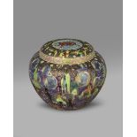 'Bubbles II' a rare Wedgwood Fairyland lustre Malfrey Pot and cover designed by Daisy Makeig-