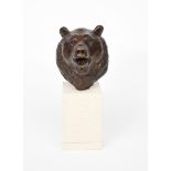 ‡ Richard Cowdy (born 1937) Hercules the Bear, 1983 patinated bronze, on Portland stone base