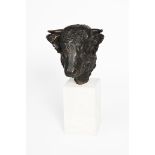 ‡ Richard Cowdy (born 1937) Radiaux the Limousin Bull, 1983 patinated bronze on Portland stone