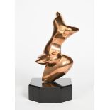 ‡ Clifford Cundy (1926-1992) Torso, polished bronze on a polished slate base signed Cundy, 047 9/9