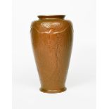 An early Pilkington's Lancastrian Maiden vase designed by Walter Crane, shape no.2089, tall,