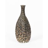 A Martin Brothers stoneware gourd vase by Edwin and Walter Martin, dated 1911, solifleur form,
