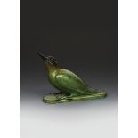 ‡ Geoffrey Dashwood (born 1947) Green Woodpecker, 1990 patinated bronze, signed and numbered 8/12