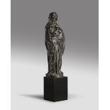 Sir Alfred Gilbert MVO RA (1854-1934) Charity patinated bronze on ebonised wood base unsigned