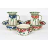 A large collection of Royal Doulton Poppies B, Series Ware designed by Charles Noke, introduced in