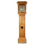 A MARQUETRY LONGCASE CLOCK BY JOHN GAVEL, LATE 17TH / EARLY 18TH CENTURY the brass eight day