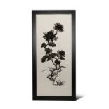THREE CHINESE IRON PICTURES, TIEHUA LATE QING DYNASTY/REPUBLIC PERIOD One depicting flowering