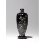 A FINE JAPANESE CLOISONNE ENAMEL VASE BY HAYASHI KODENJI (1831-1915) MEIJI PERIOD, 19TH CENTURY