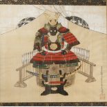 A JAPANESE PAINTING EDO PERIOD OR LATER, 18TH CENTURY OR LATER Probably from a scroll painting,