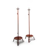 A PAIR OF JAPANESE PRICKET CANDLESTICKS, SHOKUDAI EDO PERIOD OR LATER, 19TH CENTURY OR LATER With