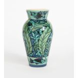 'De Morgan Fish' a Dennis China Works limited edition Baluster vase designed by Sally Tuffin,