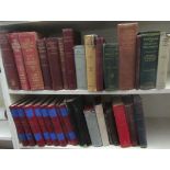 A collection of miscellaneous vintage medical books, including a 1920 edition of Grey's Anatomy,