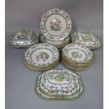 A collection of Copeland Spode Eden pattern dinnerwares, comprising a pair of tureens and covers,