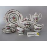 A collection of Paragon China Tree of Kashmir pattern tea and coffee wares including coffee pot,