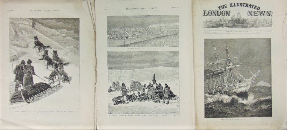 The Graphic Arctic Expedition issue of 1876, (incomplete), together with The Illustrated London