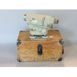 Cased Karl Zeiss RDM070 Theodolite ref N030 466926