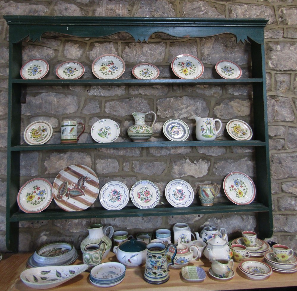 A collection of Denby wares including examples designed by Glyn Colledge including a plate with - Image 2 of 2