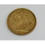 Sovereign dated 1893