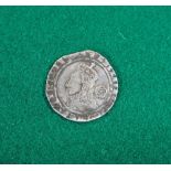 Elizabeth I silver sixpence 1574
