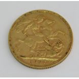 Sovereign dated 1907