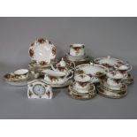 A collection of Royal Albert Old Country Roses pattern wares comprising pair of tureens and