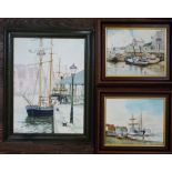 E Aldridge (British 20th/21st century) - A quantity of oil paintings on board subjects including