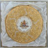 Royal Collection - Buckingham Palace bone china plate, celebrating the Golden Jubilee 1852 - 2002,